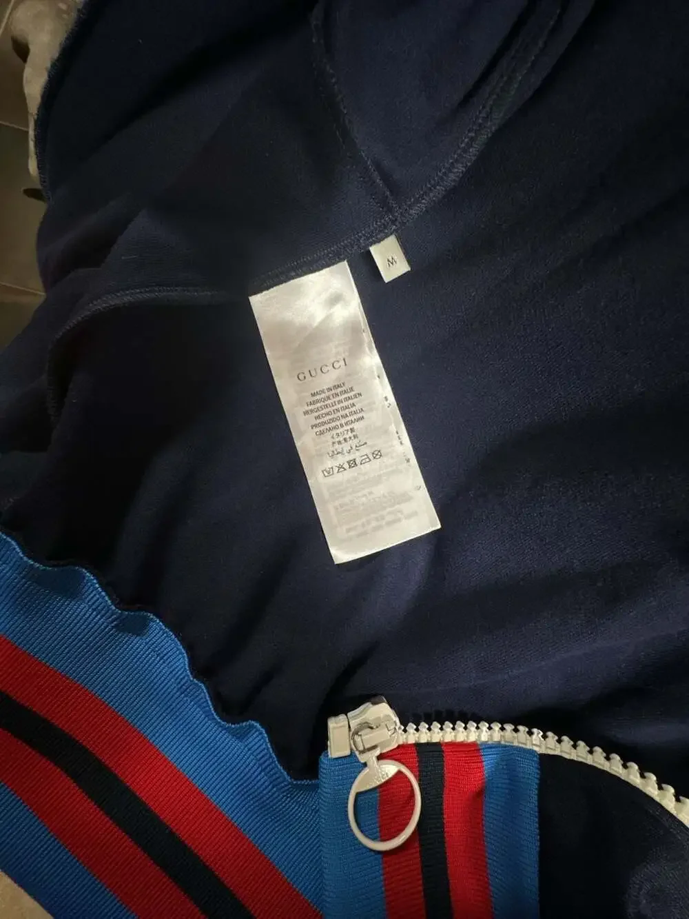 Gucci Guccify Yourself Bow-Applique Jersey Track Jacket